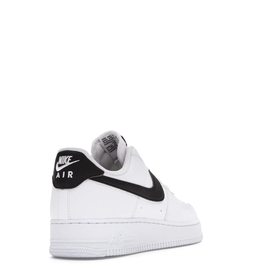 (48H LEVERING) Nike Air Force 1 Low '07 'White Black Pebbled Leather'