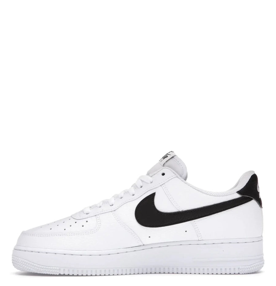 (48H LEVERING) Nike Air Force 1 Low '07 'White Black Pebbled Leather'