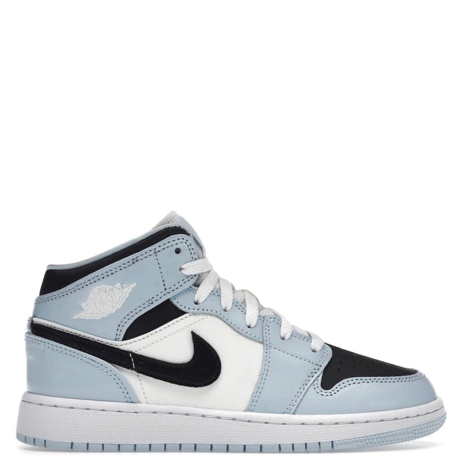 (48H LEVERING) Air Jordan 1 Mid 'Ice Blue Black'