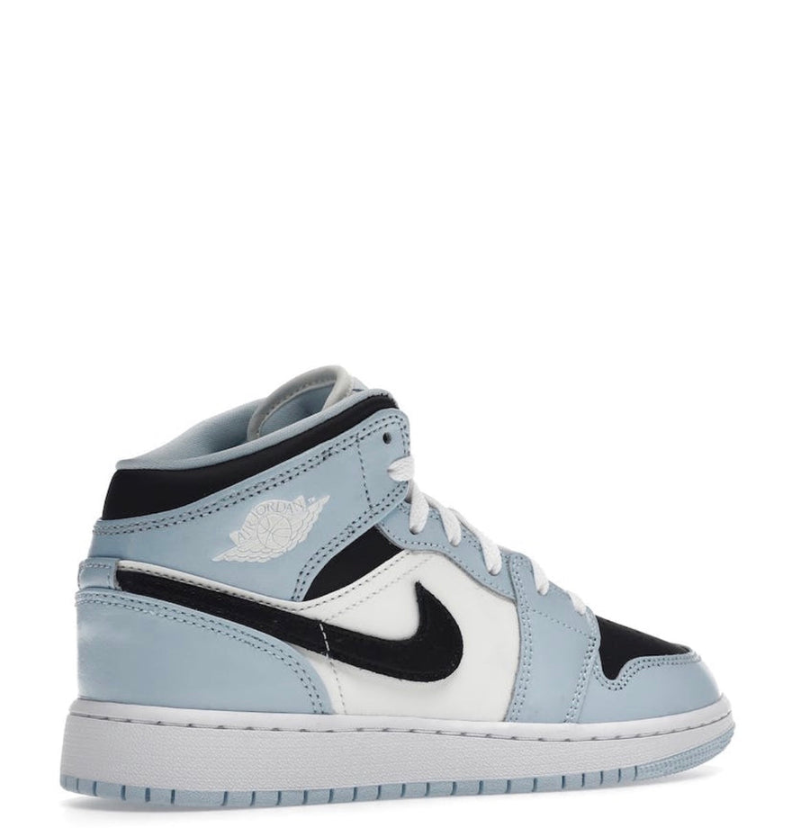 Air Jordan 1 Mid 'Ice Blue Black'